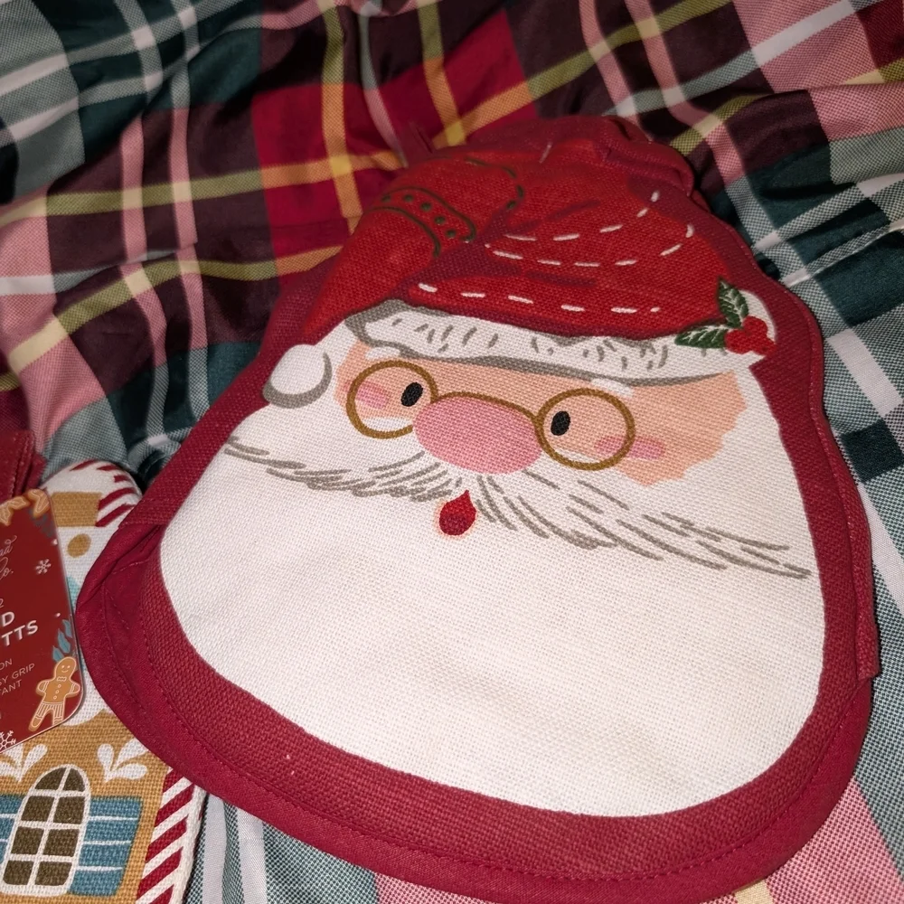 Santa Claus Oven Mitt